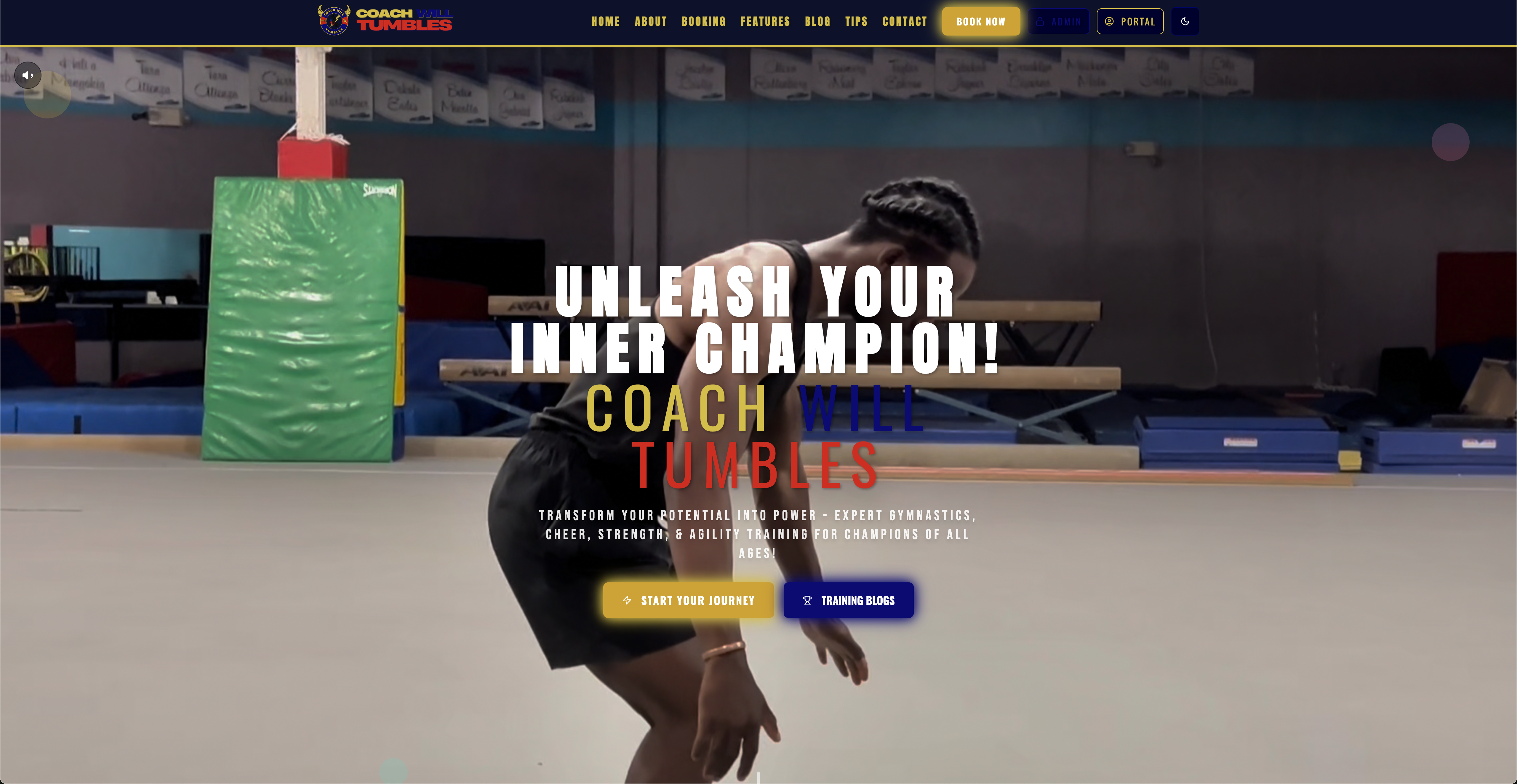Gymnastics Lesson Booking Platform